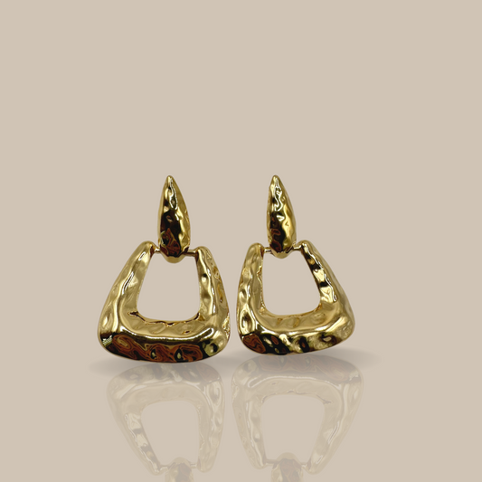 Aretes Abril dorados